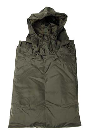 US Poncho Rip stop od green size 144 x 223cm